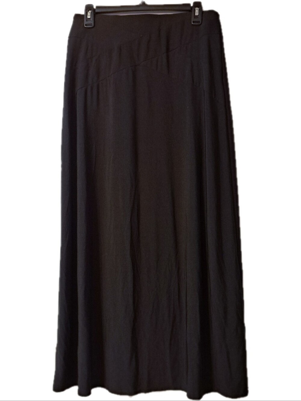 Eci Size M Black Classic Maxi Skirt